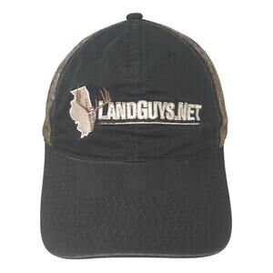 Landguys.net Strapback Baseball Cap Multicolor OS Adjustable Camouflage Bretmor
